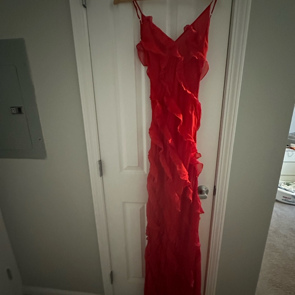 Rat & Boa Cecelia Red Maxi Dress - Size S - Picture 14 of 16